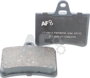 Automotor France PBP8076 - Kit de plaquettes de frein, frein à disque cwaw.fr