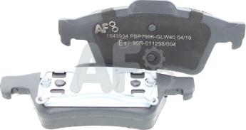 Automotor France PBP7996 - Kit de plaquettes de frein, frein à disque cwaw.fr