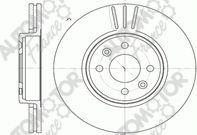 Automotor France PDC9446 - Disque de frein cwaw.fr