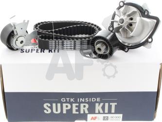 Automotor France STK1583 - Pompe à eau + kit de courroie de distribution cwaw.fr