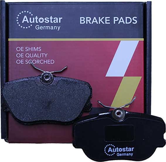 Autostar Germany 141561 - Kit de plaquettes de frein, frein à disque cwaw.fr