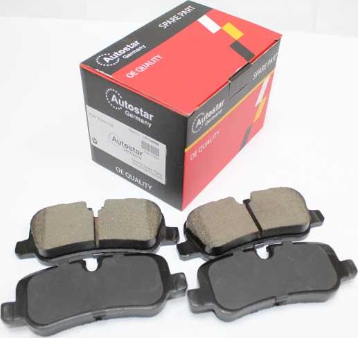 Autostar Germany 1416465 - Kit de plaquettes de frein, frein à disque cwaw.fr