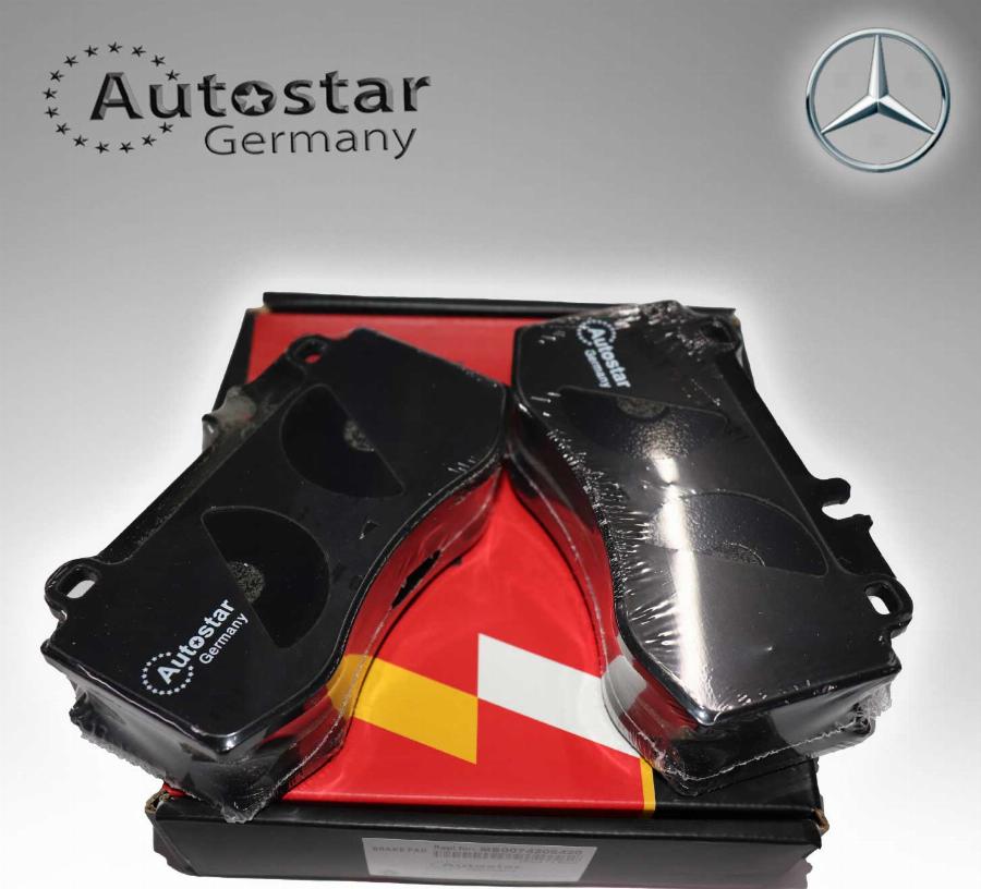 Autostar Germany 141760 - Kit de plaquettes de frein, frein à disque cwaw.fr