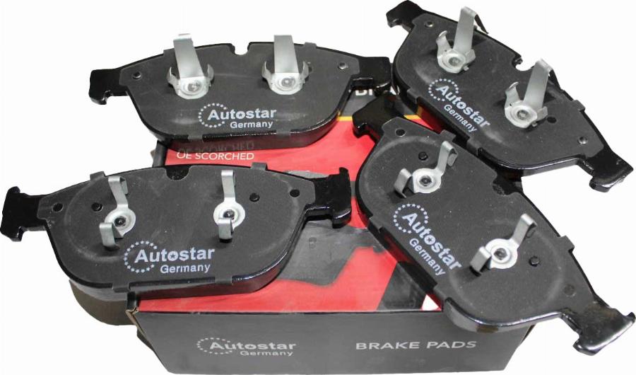 Autostar Germany 142179 - Kit de plaquettes de frein, frein à disque cwaw.fr