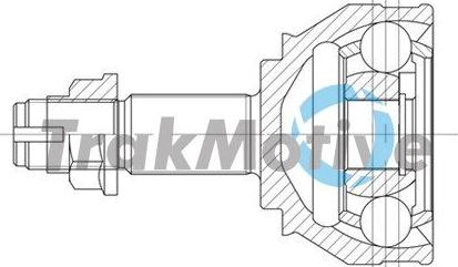 Autoteam G400672 - Jeu de joints, arbre de transmission cwaw.fr