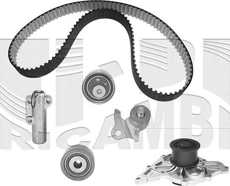 Autoteam KATW1411 - Pompe à eau + kit de courroie de distribution cwaw.fr