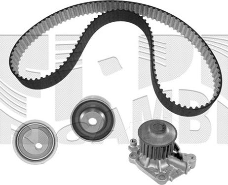 Autoteam KATW1480 - Pompe à eau + kit de courroie de distribution cwaw.fr