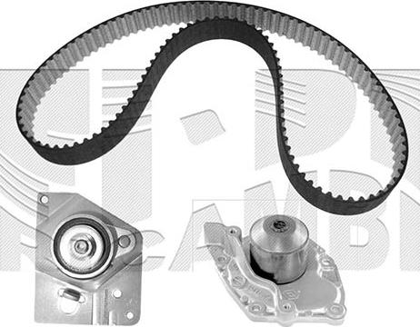 Autoteam KATW1435 - Pompe à eau + kit de courroie de distribution cwaw.fr