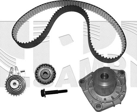 Autoteam KATW1578 - Pompe à eau + kit de courroie de distribution cwaw.fr