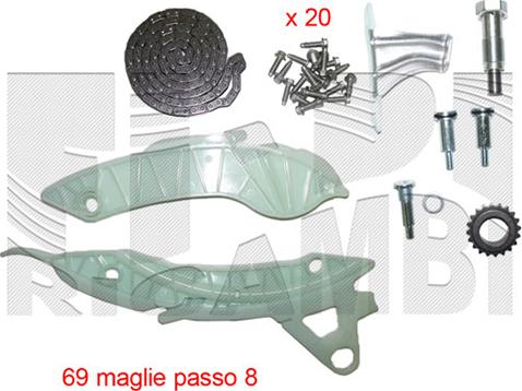 Autoteam KCA052 - Kit de distribution par chaîne cwaw.fr