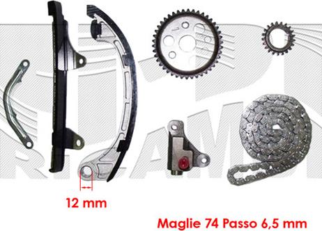 Autoteam KCA028 - Kit de distribution par chaîne cwaw.fr