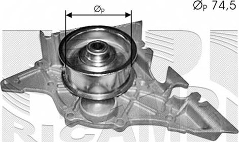 Autoteam WPA409 - Pompe à eau cwaw.fr