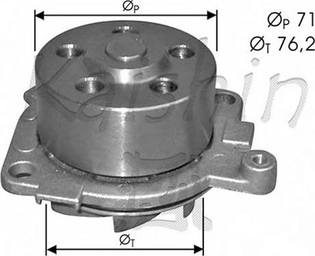 Autoteam WPA405 - Pompe à eau cwaw.fr