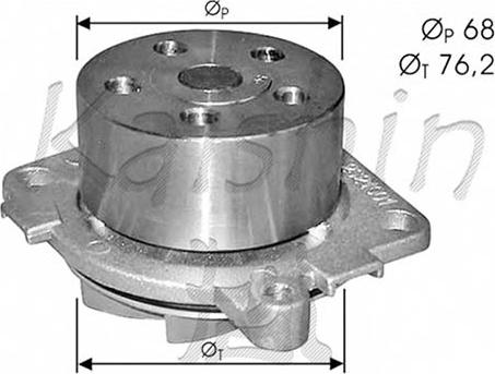 Autoteam WPA406 - Pompe à eau cwaw.fr