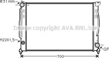 Ava Quality Cooling AI 2110 - Radiateur, refroidissement du moteur cwaw.fr