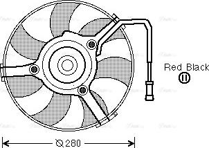 Ava Quality Cooling AI 7504 - Ventilateur, refroidissement du moteur cwaw.fr