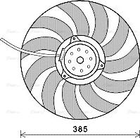 Ava Quality Cooling AI 7514 - Ventilateur, refroidissement du moteur cwaw.fr