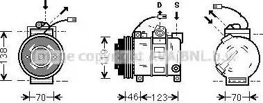 Ava Quality Cooling AI K015 - Compresseur, climatisation cwaw.fr