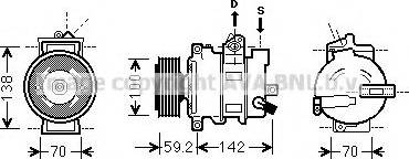 Ava Quality Cooling AIAK337 - Compresseur, climatisation cwaw.fr