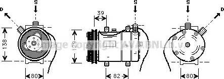 Ava Quality Cooling AI K009 - Compresseur, climatisation cwaw.fr