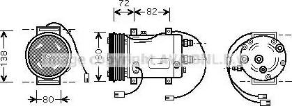 Ava Quality Cooling AI K179 - Compresseur, climatisation cwaw.fr