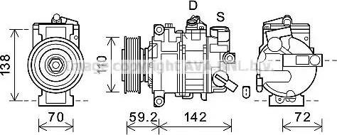 Ava Quality Cooling AIK399 - Compresseur, climatisation cwaw.fr