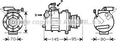 Ava Quality Cooling AI K267 - Compresseur, climatisation cwaw.fr