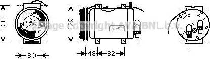 Ava Quality Cooling AI K228 - Compresseur, climatisation cwaw.fr