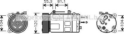 Ava Quality Cooling AIK222 - Compresseur, climatisation cwaw.fr