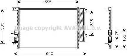 Ava Quality Cooling AL5088D - Condensateur, climatisation cwaw.fr