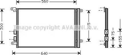 Ava Quality Cooling AL5082 - Condensateur, climatisation cwaw.fr