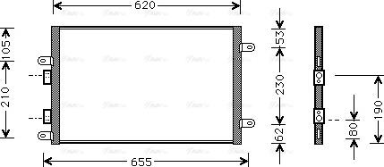 Ava Quality Cooling AL 5077 - Condensateur, climatisation cwaw.fr