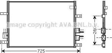 Ava Quality Cooling ALA5097 - Condensateur, climatisation cwaw.fr