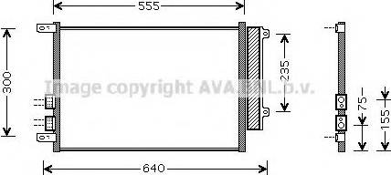 Ava Quality Cooling ALA5088 - Condensateur, climatisation cwaw.fr