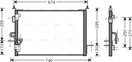 Ava Quality Cooling AU 5143 - Condensateur, climatisation cwaw.fr