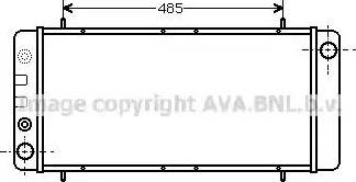 Ava Quality Cooling AU 2044 - Radiateur, refroidissement du moteur cwaw.fr