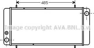 Ava Quality Cooling AU 2040 - Radiateur, refroidissement du moteur cwaw.fr