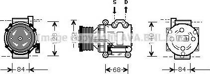 Ava Quality Cooling AU K157 - Compresseur, climatisation cwaw.fr