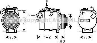 Ava Quality Cooling BWK385 - Compresseur, climatisation cwaw.fr