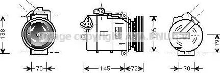 Ava Quality Cooling BW K226 - Compresseur, climatisation cwaw.fr