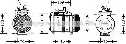 Ava Quality Cooling BW K227 - Compresseur, climatisation cwaw.fr