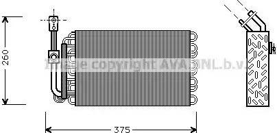 Ava Quality Cooling BW V002 - Évaporateur climatisation cwaw.fr