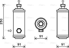 Ava Quality Cooling CPD008 - Filtre déshydratant, climatisation cwaw.fr