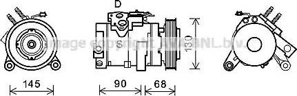 Ava Quality Cooling CRK133 - Compresseur, climatisation cwaw.fr