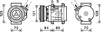 Ava Quality Cooling CTK037 - Compresseur, climatisation cwaw.fr