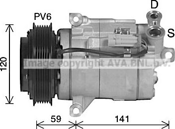 Ava Quality Cooling CTK079 - Compresseur, climatisation cwaw.fr