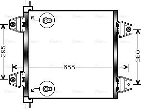 Ava Quality Cooling DF 5034 - Condensateur, climatisation cwaw.fr