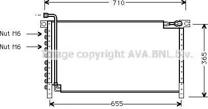 Ava Quality Cooling DN 5161 - Condensateur, climatisation cwaw.fr