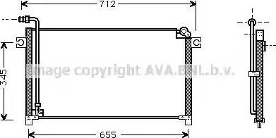 Ava Quality Cooling DN 5184 - Condensateur, climatisation cwaw.fr