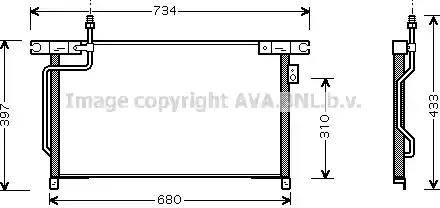 Ava Quality Cooling DN 5202 - Condensateur, climatisation cwaw.fr